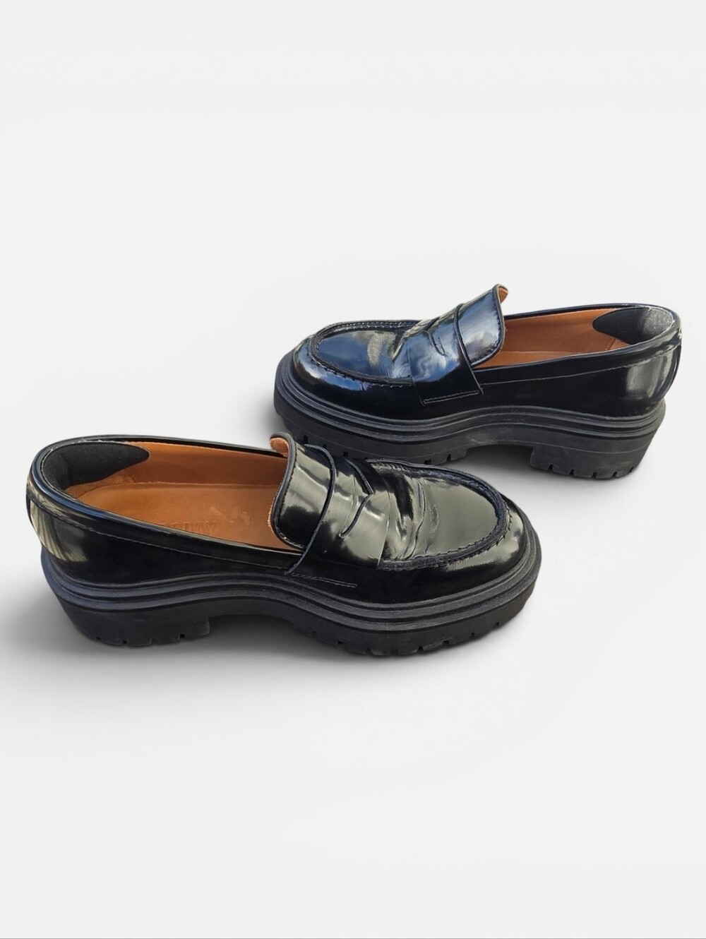 Thursday Boot Company Black Patent Loafer Flats - Picture 9 of 9